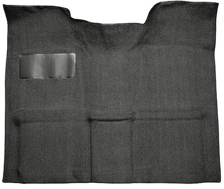 Molded Loop Carpet for 1967-1972 GM C Series Regular Cab Truck w/Auto/3-Speed Manual [OE Jute Backing, Gunmetal Gray]