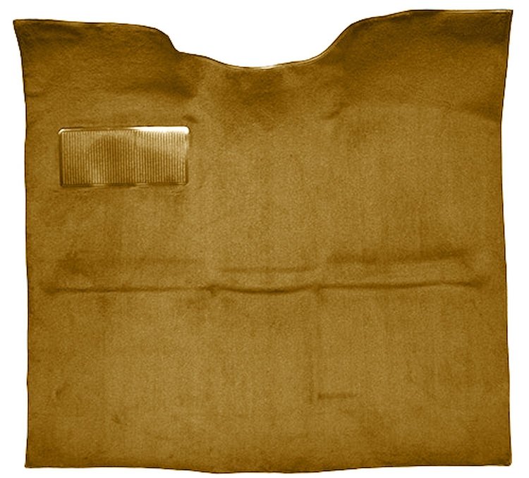 Molded Loop Carpet for 1967-1972 GM C Series Regular Cab Trucks w/o Gas Tank in Cab [Mass Backing, Fawn/Sandalwood]