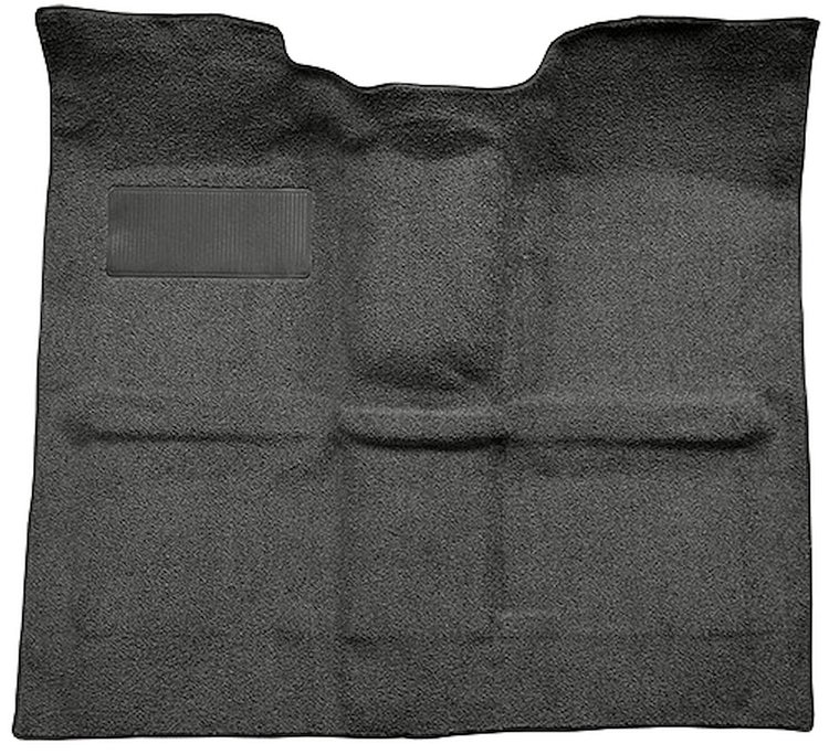 Molded Loop Carpet for 1967-1972 GM C Series Regular Cab Truck w/o Gas Tank in Cab, TH400 [Mass, Gunmetal Gray]