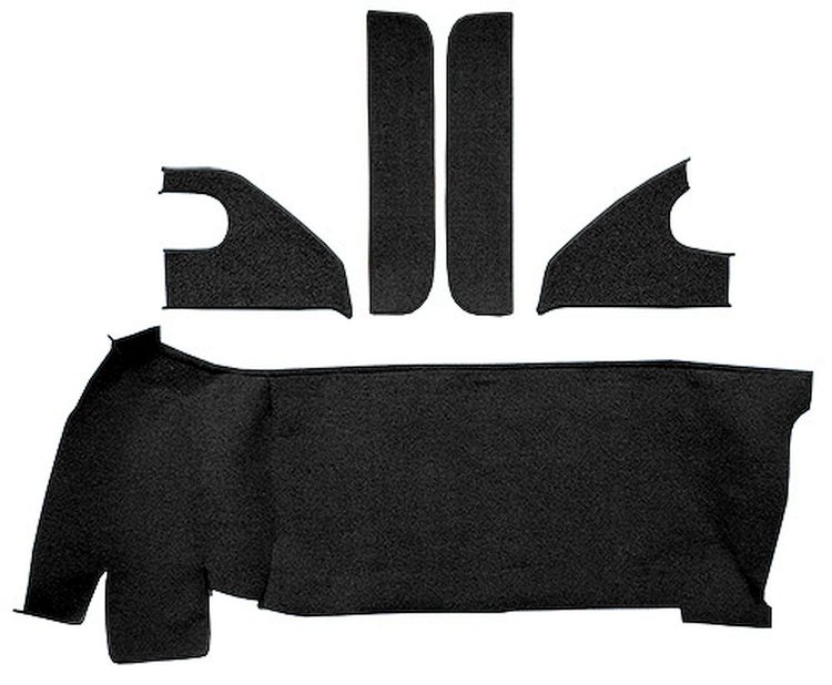 Molded Loop Accessory Carpet for 1967-1972 GM Trucks [Black]