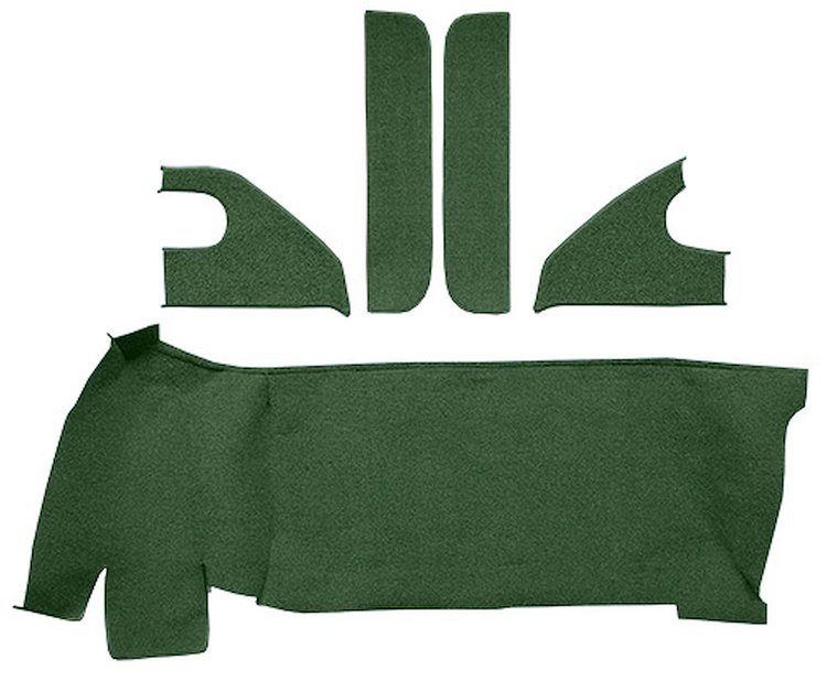 Molded Loop Accessory Carpet for 1967-1972 GM Trucks [Dark Green]