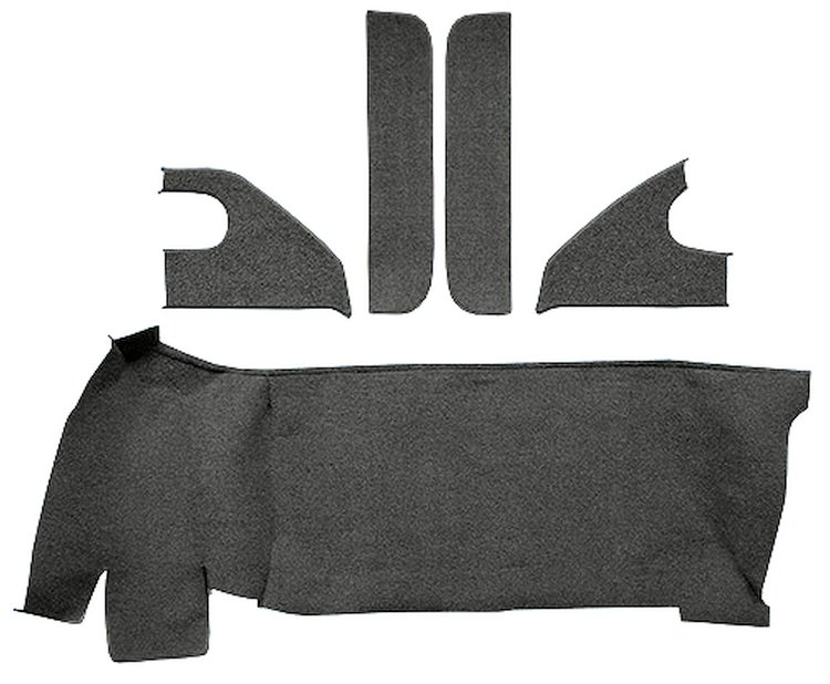 Molded Loop Accessory Carpet for 1967-1972 GM Trucks [Gunmetal Gray]
