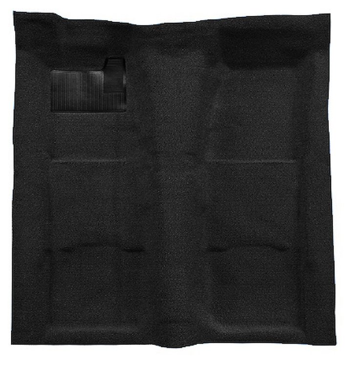 Molded Loop Carpet for 1967-1969 Chevrolet Camaro, Pontiac Firebird [Mass Backing, 1-Piece, Black]