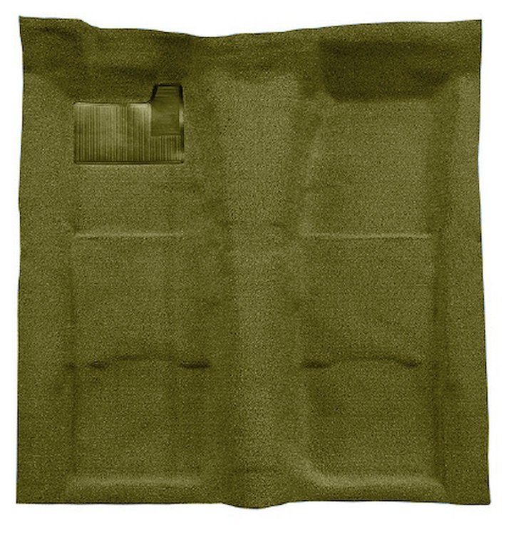 Molded Loop Carpet for 1967-1969 Chevrolet Camaro, Pontiac Firebird [Mass Backing, 1-Piece, Ivy Gold]