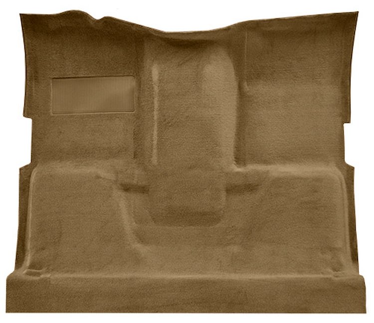 Molded Cut Pile Carpet for 1974 Chevrolet/GMC K Series Truck [OE-Style Jute Backing, 1-Piece, Medium Doeskin]