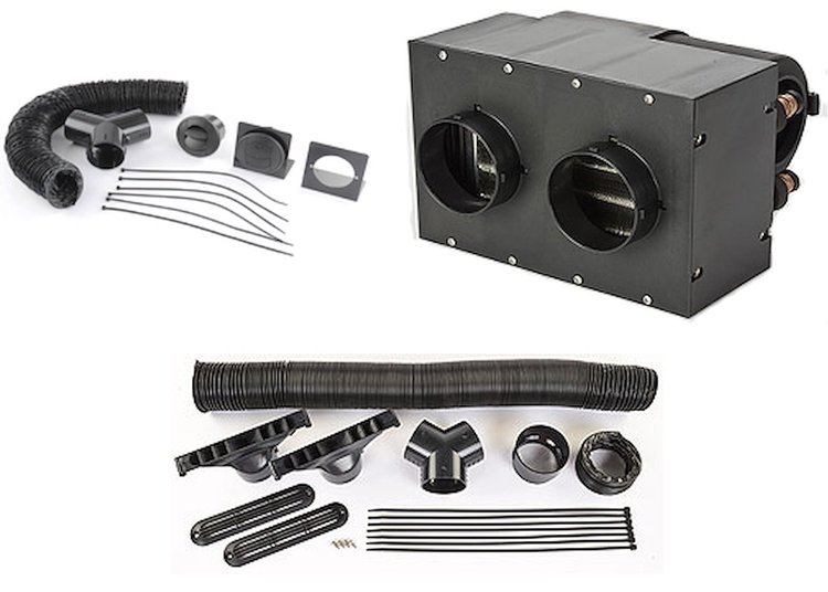Auxiliary Heater and Duct Kit [260 CFM, 28,000 BTU]