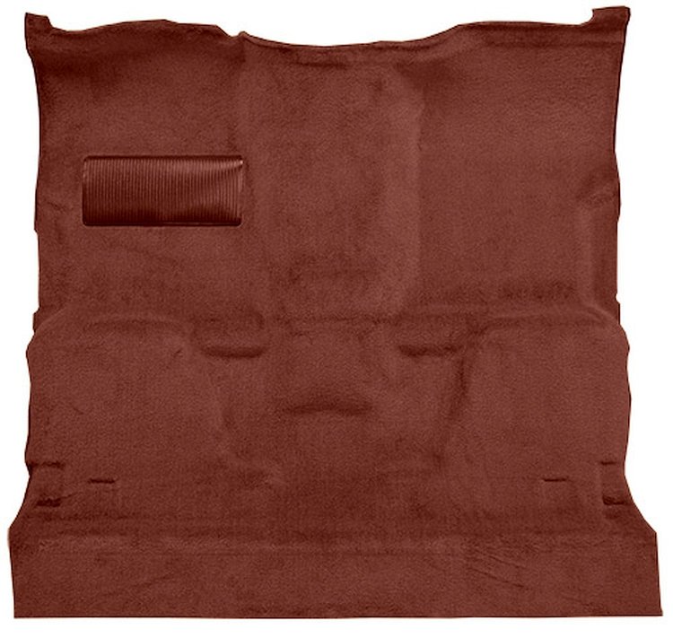 Molded Cut Pile Carpet for 1987 Chevrolet/GMC R Series Truck [OE-Style Jute Backing, 1-Piece, Maple/Canyon]