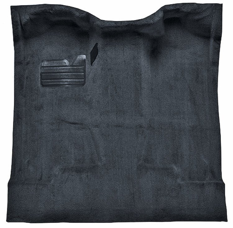 Molded Cut Pile Carpet for 1988-2002 Chevrolet/GMC C/K Series Trucks [OE-Style Jute Backing, Regular Cab, 1-Piece, Navy Blue]