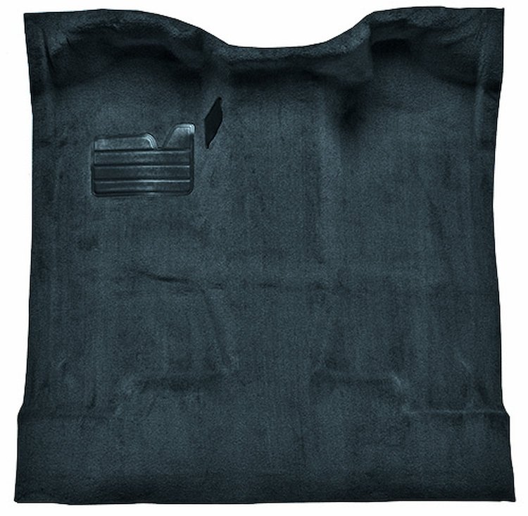 Molded Cut Pile Carpet for 1988-2002 Chevrolet/GMC C/K Series Trucks [Jute Backing, Regular Cab, 1-Piece, Midnight Blue]