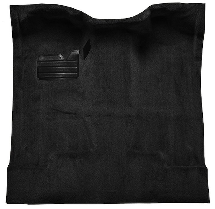 Molded Cut Pile Carpet for 1988-2002 Chevrolet/GMC C/K Series Trucks [Mass Backing, Regular Cab, 1-Piece, Black]