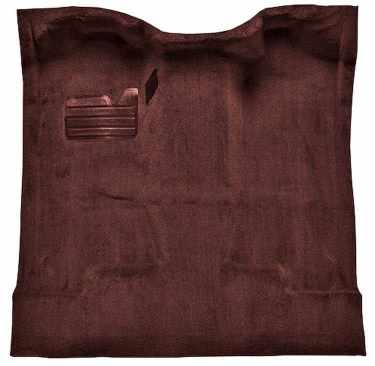 Molded Cut Pile Carpet for 1988-2002 Chevrolet/GMC C/K Series Trucks [Mass Backing, Regular Cab, 1-Piece, Claret]