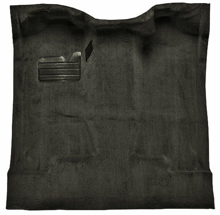 Molded Cut Pile Carpet for 1988-2002 Chevrolet/GMC C/K Series Trucks [Mass Backing, Regular Cab, 1-Piece, Charcoal]
