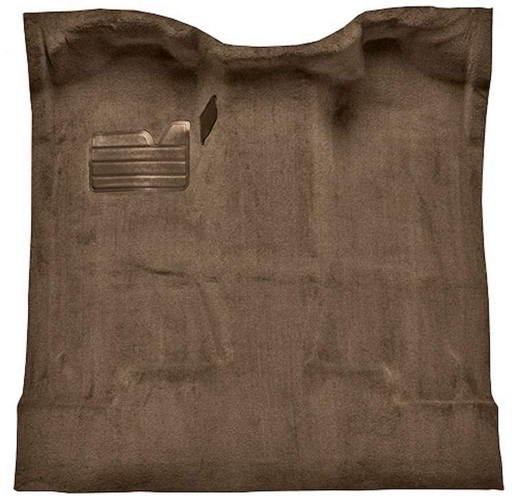 Molded Cut Pile Carpet for 1988-2002 Chevrolet/GMC C/K Series Trucks [Mass Backing, Regular Cab, 1-Piece, Cognac]