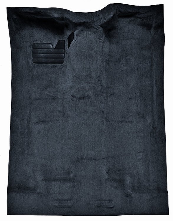 Molded Cut Pile Carpet for 1988-2002 Chevrolet/GMC C/K Series Trucks [Mass Backing, Extended Cab, 1-Piece, Navy Blue]