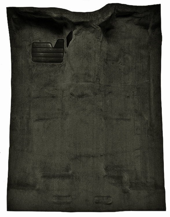 Molded Cut Pile Carpet for 1988-2002 Chevrolet/GMC C/K Series Trucks [Mass Backing, Extended Cab, 1-Piece, Charcoal]