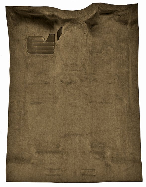 Molded Cut Pile Carpet for 1988-2002 Chevrolet/GMC C/K Series Trucks [Mass Backing, Extended Cab, 1-Piece, Medium Beige]