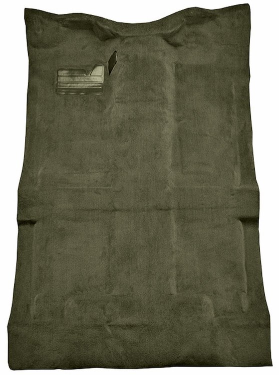 Molded Cut Pile Carpet for 1992-2000 Chevrolet/GMC C/K Series Trucks [Mass Backing, Crew Cab, 1-Piece, Sandalwood]