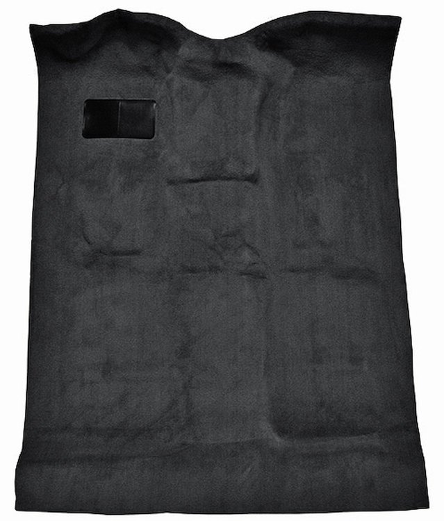 Molded Cut Pile Carpet for 1999-2007 Chevy Silverado/GMC Sierra Trucks [OE-Style Jute Backing, Extended Cab, 1-Piece, Graphite]