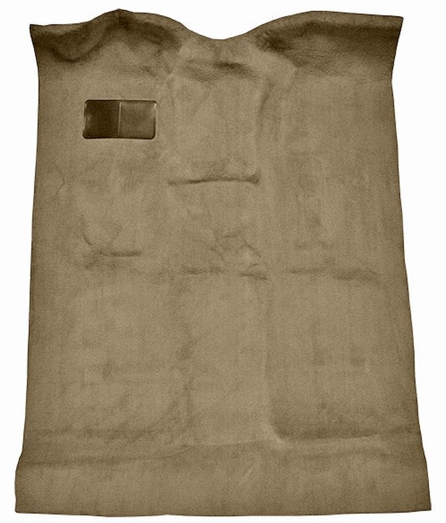 Molded Cut Pile Carpet for 1999-2007 Chevy Silverado/GMC Sierra [Mass Backing, Extended Cab, 1-Piece, Antelope/Light Neutral]