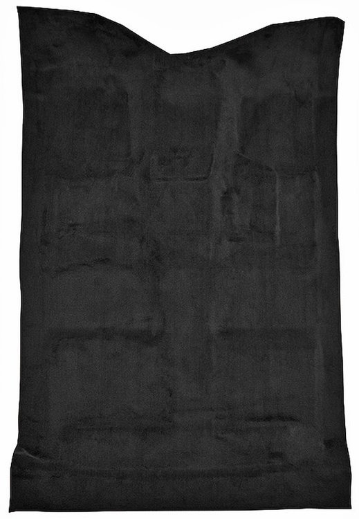 Molded Cut Pile Carpet Fits Select 2007-2014 Cadillac/Chevy/GMC Trucks [OE-Style Jute Backing, Crew Cab, 1-Piece, Black]