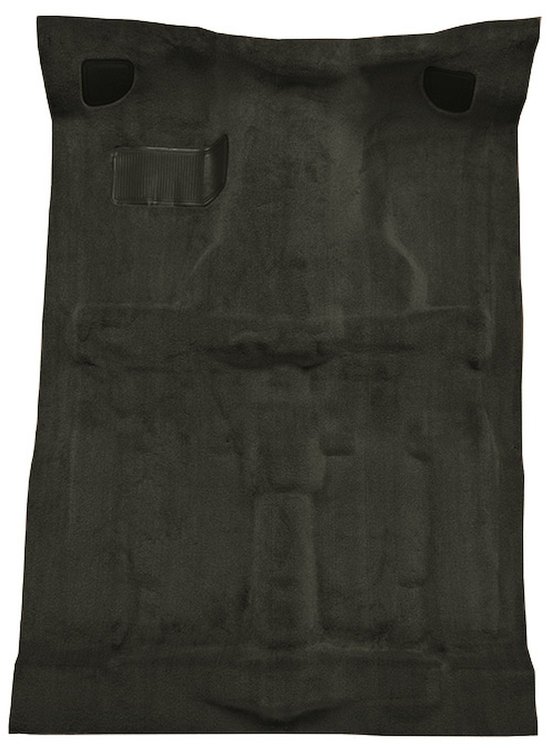 Molded Cut Pile Carpet Fits Select 1983-1994 Chevrolet/GMC SUVs [OE-Style Jute Backing, 2-Door, 1-Piece, Charcoal]