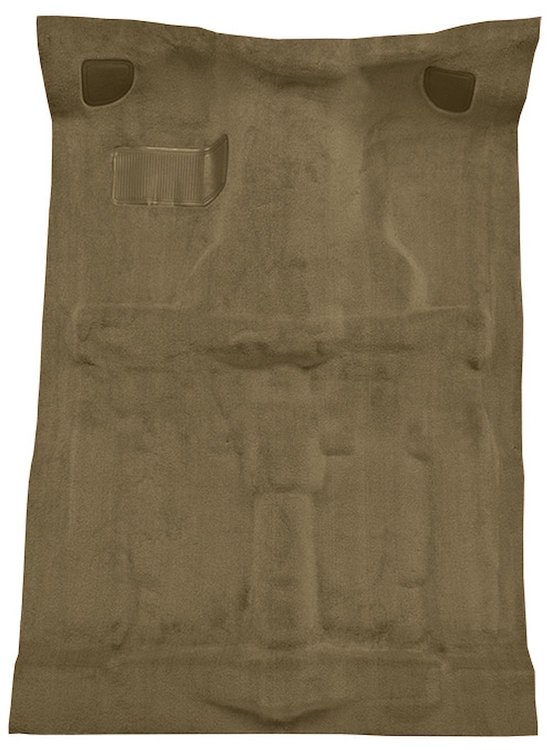 Molded Cut Pile Carpet Fits Select 1983-1994 Chevrolet/GMC SUVs [OE-Style Jute Backing, 2-Door, 1-Piece, Medium Beige]