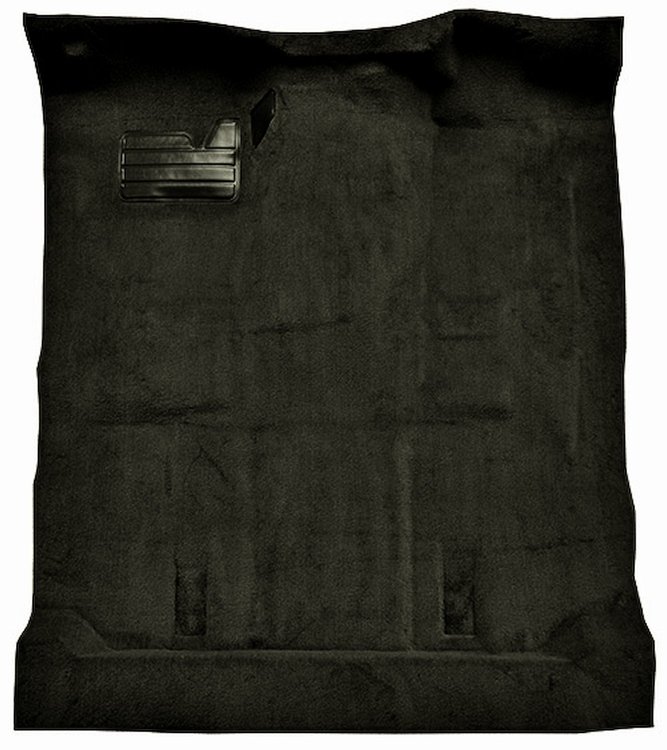 Molded Cut Pile Carpet Fits Select 1992-1999 Chevrolet/GMC SUVs [OE-Style Jute Backing, 2-Door, 1-Piece, Charcoal]
