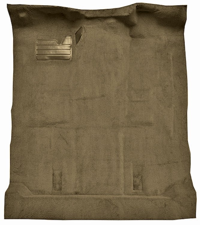 Molded Cut Pile Carpet Fits Select 1992-1999 Chevrolet/GMC SUVs [OE-Style Jute Backing, 2-Door, 1-Piece, Medium Beige]