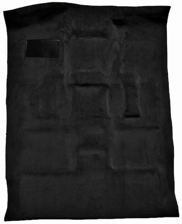 Molded Cut Pile Carpet Fits Select 2000-2006 Cadillac/Chevy/GMC SUVs [Mass Backing, 1-Piece, Black]