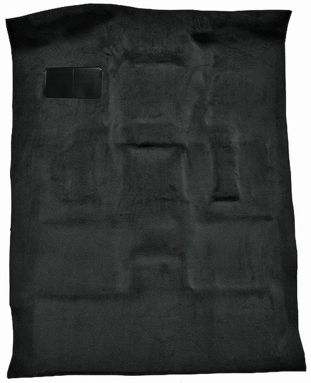 Molded Cut Pile Carpet Fits Select 2000-2006 Cadillac/Chevy/GMC SUVs [Mass Backing, 1-Piece, Ebony]