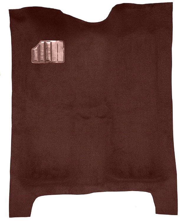 Molded Cut Pile Carpet for 1978-1987 Chevrolet El Camino, GMC Caballero [Mass Backing, Maple/Canyon]