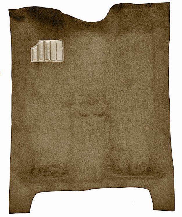 Molded Cut Pile Carpet for 1978-1987 Buick, Chevrolet, Oldsmobile, Pontiac G-Body Models [OE-Style Jute Backing, Medium Doeskin]