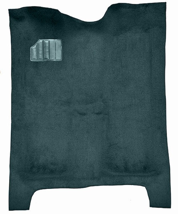Molded Cut Pile Carpet for 1978-1987 Buick, Chevrolet, Oldsmobile, Pontiac G-Body Models [OE-Style Jute Backing, Federal Blue]