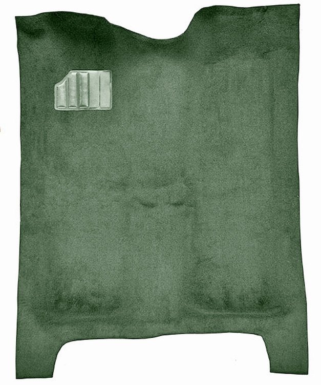Molded Cut Pile Carpet for 1978-1987 Buick, Chevrolet, Oldsmobile, Pontiac G-Body Models [Mass Backing, Sage Green]