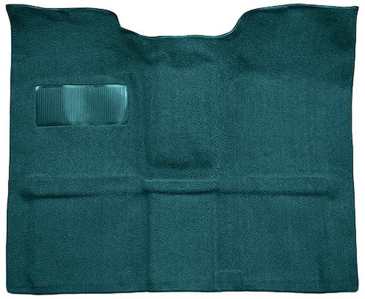 Molded Loop Carpet for 1969-1972 Chevrolet Blazer, 1970-1972 GMC Jimmy [Mass Backing, 1-Piece, Aqua]