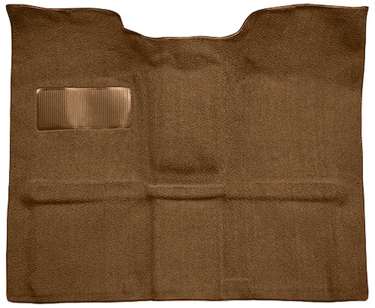 Molded Loop Carpet for 1969-1972 Chevrolet Blazer, 1970-1972 GMC Jimmy [Mass Backing, 1-Piece, Dark Saddle]