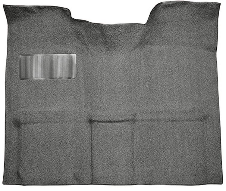 Molded Loop Carpet for 1969-1972 Chevrolet Blazer, 1970-1972 GMC Jimmy [OE-Style Jute Backing, 1-Piece, 2WD, Gunmetal Gray]