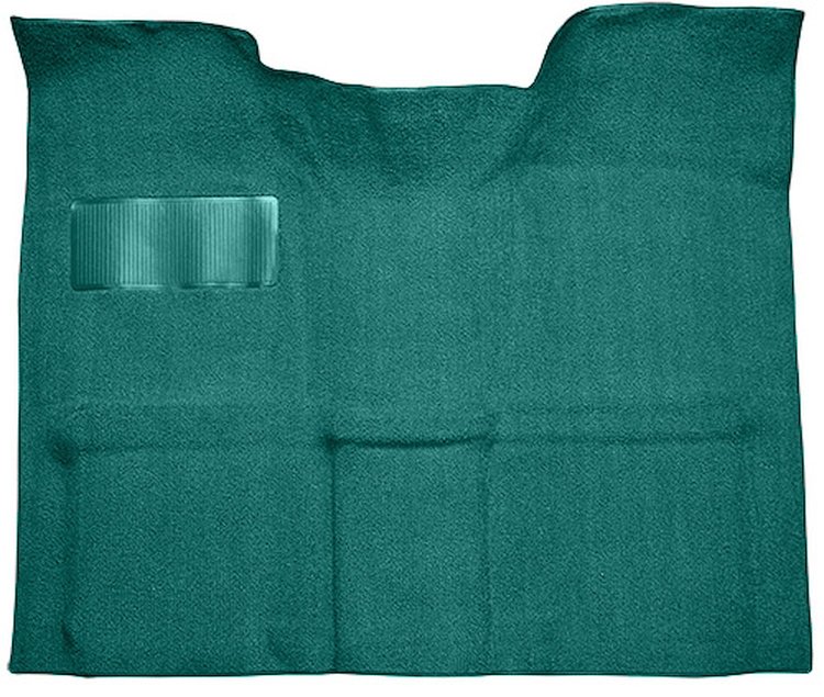 Molded Loop Carpet for 1969-1972 Chevrolet Blazer, 1970-1972 GMC Jimmy [Mass Backing, 1-Piece, 2WD, Aqua]