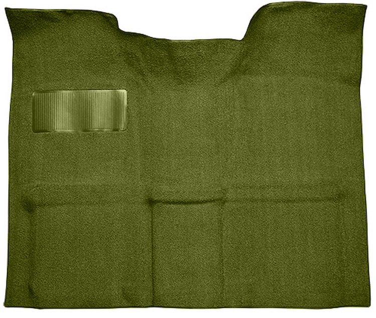 Molded Loop Carpet for 1969-1972 Chevrolet Blazer, 1970-1972 GMC Jimmy [Mass Backing, 1-Piece, 2WD, Moss Green]