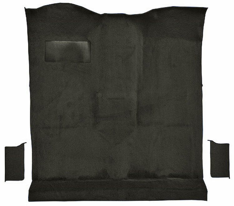 Molded Cut Pile Passenger Area Carpet for 1978-1980 Chevrolet K5 Blazer, GMC Jimmy [OE-Style Jute Backing, 3-Piece, Charcoal]