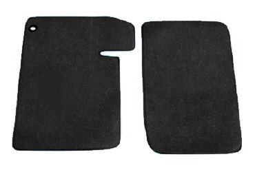 Molded Loop Floor Mats for 1964-1967 Chevrolet El Camino [2-Piece, Black]