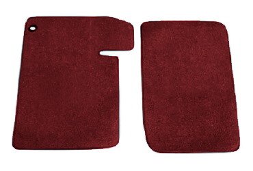 Molded Loop Floor Mats for 1964-1967 Chevrolet El Camino [2-Piece, Maroon]
