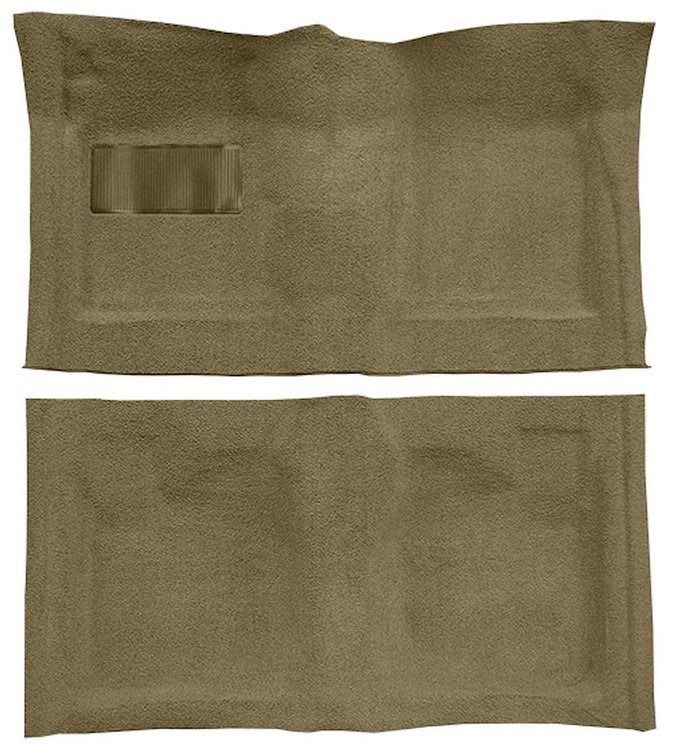 Molded Loop Carpet for 1961-1964 Chevrolet Bel Air, Biscayne, Impala [OE-Style Jute Backing, Automatic, Fawn Sandalwood]