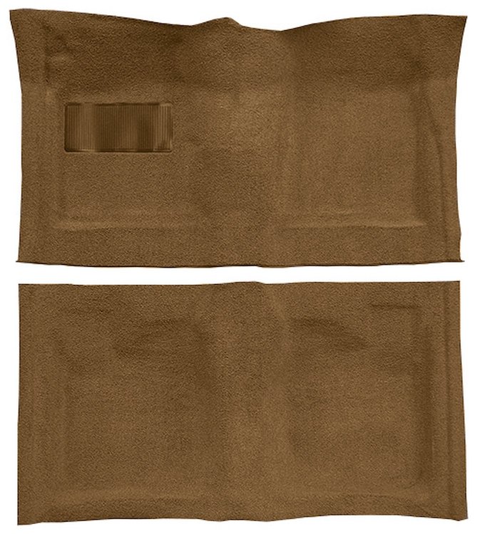Molded Loop Carpet for 1961-1964 Chevrolet Bel Air, Biscayne, Impala [Mass Backing, Automatic, Medium Saddle]