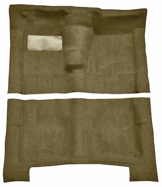 Molded Loop Carpet for 1965-1970 Chevy Bel Air, Biscayne, Impala [Mass Backing, 4-Speed, Without Console, Fawn Sandalwood]