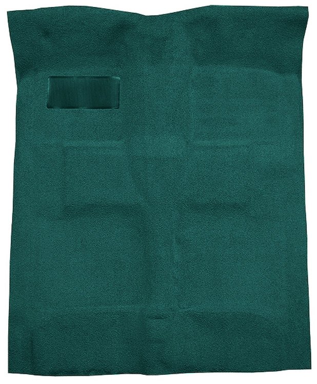 Molded Loop Carpet for 1955-1957 Chevy Bel Air, Nomad [OE-Style Jute Backing, Bench/Bucket Seats, Aqua]