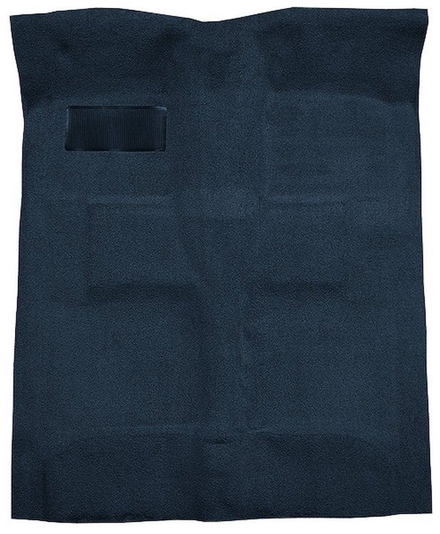 Molded Loop Carpet for 1955-1957 Chevy Bel Air, Nomad [OE-Style Jute Backing, Bench/Bucket Seats, Dark Blue]
