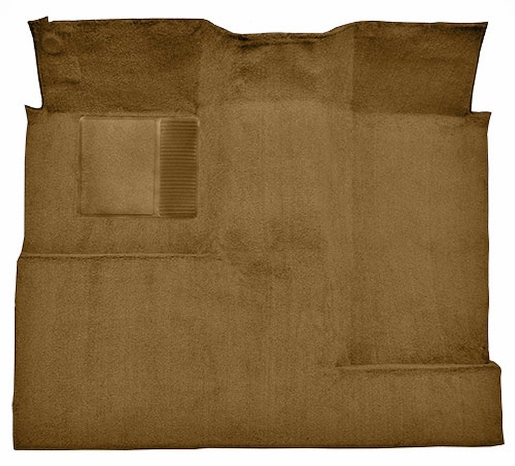 Molded Loop Carpet for 1966-1973 Ford Bronco [Mass Backing, Single/Dual Gas Tank, 1-Piece, Medium Saddle]