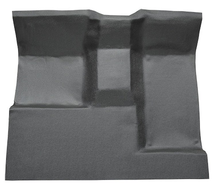 OE-Style Passenger Area Vinyl Mat for 1966-1977 Ford Bronco [Black]