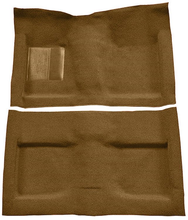 Molded Loop Carpet for 1964 Ford Mustang Convertible [Mass Backing, Medium Saddle]